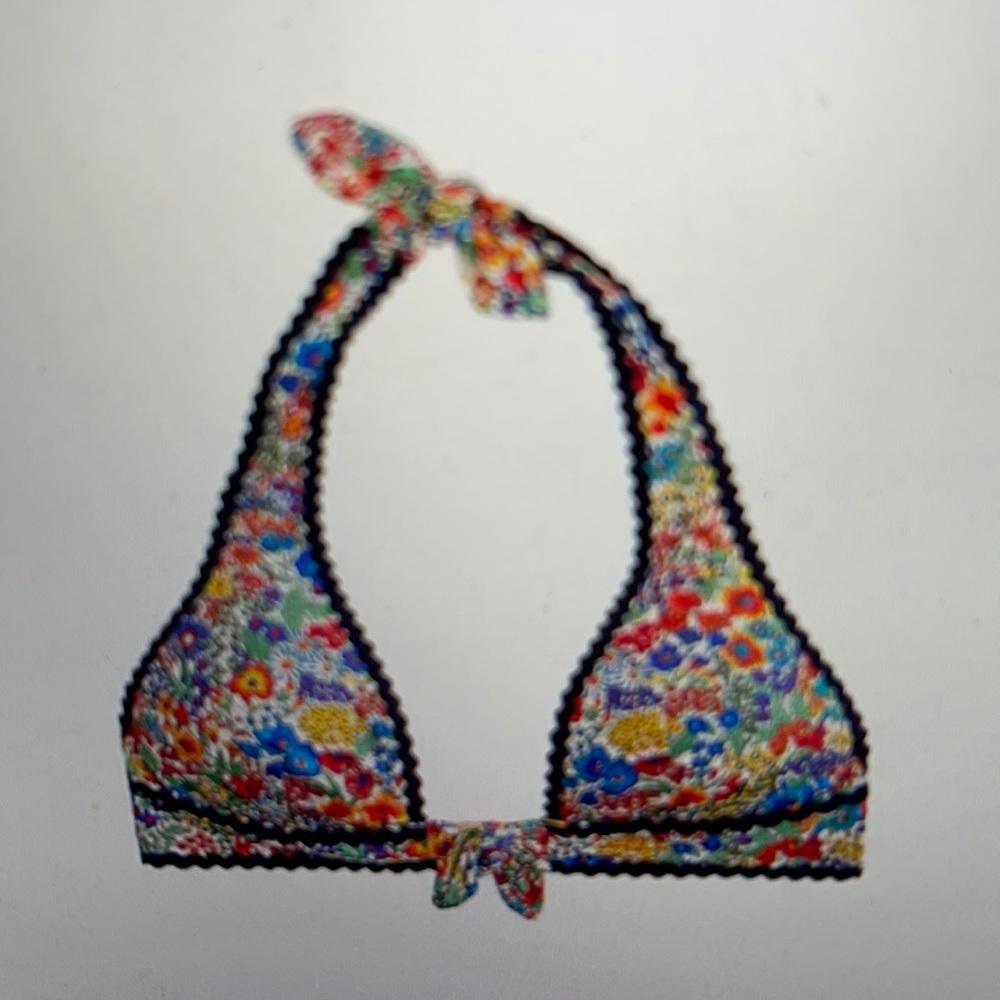 J crew rock rack halter top in liberty print